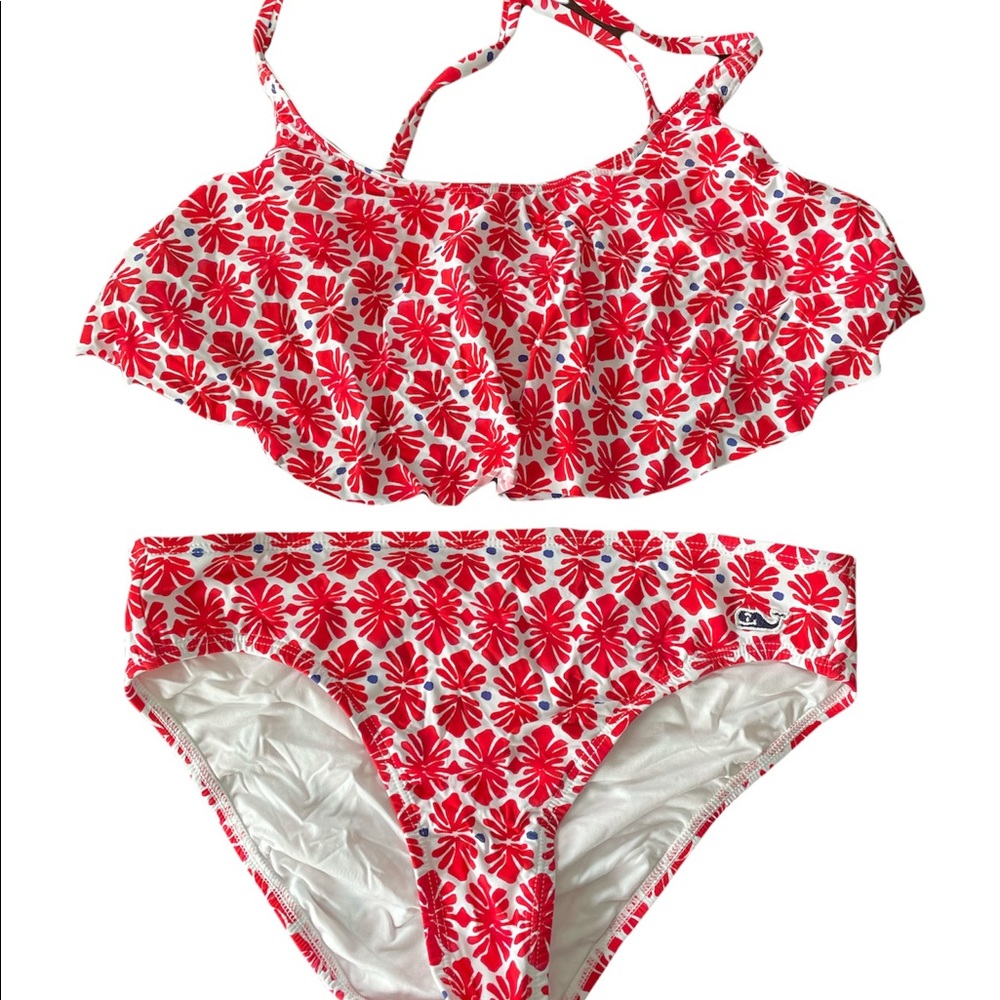 Vineyard Vines Shell Lighthouse Red Bikini Set